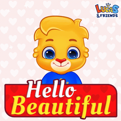 Lucas And Friends Advertisement With Cartoon Bear GIF