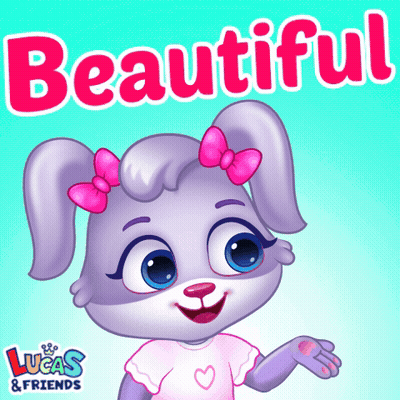 Lucas And Friends Advertisement With Purple Rabbit GIF