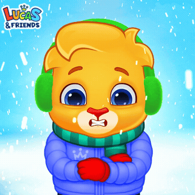 Lucas And Friends Bear Wearing Ear Muffs GIF