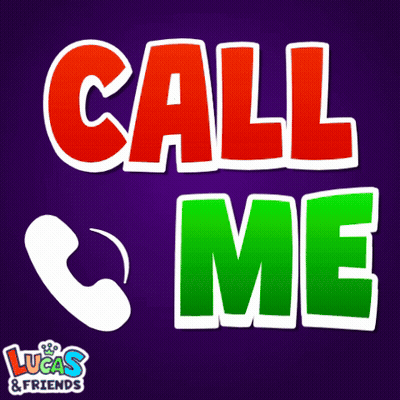 Lucas And Friends Call Me Logo GIF