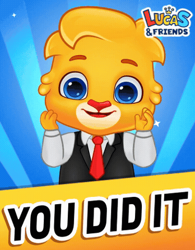 Lucas And Friends Cartoon Bear In Suit And Tie GIF