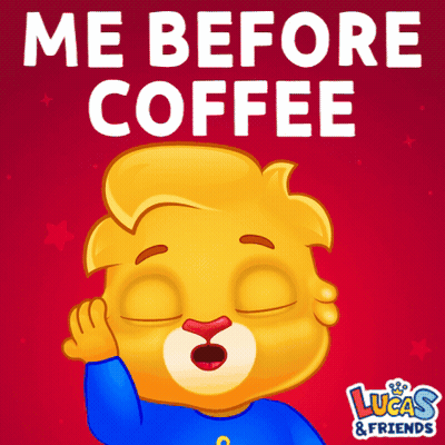 Lucas And Friends Cartoon Bear Poster GIF