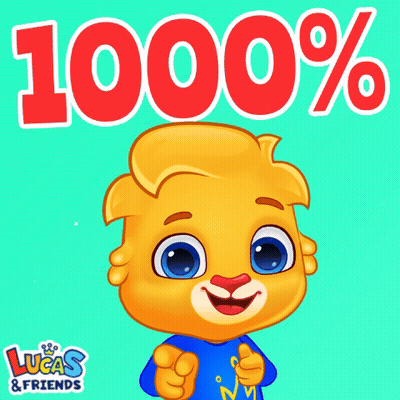 Lucas And Friends Cartoon Character Pointing GIF