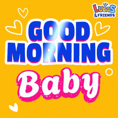 Lucas And Friends Good Morning Baby Logo GIF