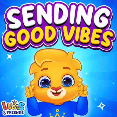 Lucas And Friends Good Vibes Bear GIF