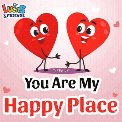 Lucas and Friends Greeting Card You Are My Happy Place