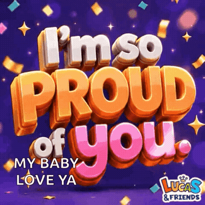 Lucas And Friends I'm So Proud Of You My Baby Love Ya GIF