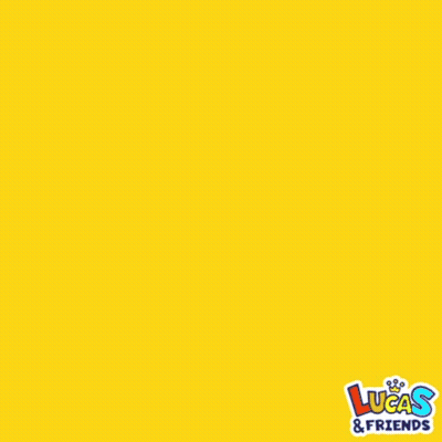 Lucas And Friends Logo Yay Speech Bubble GIF