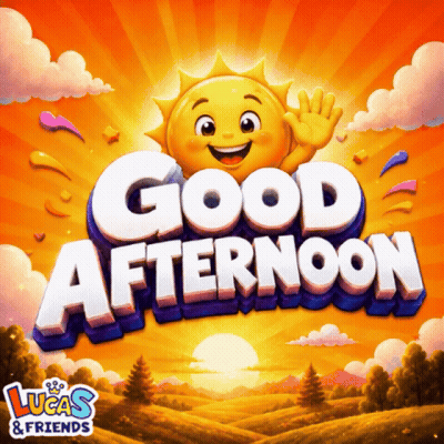 Lucas And Friends Smiling Sun Good Afternoon GIF