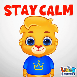 Lucas And Friends Stay Calm GIF