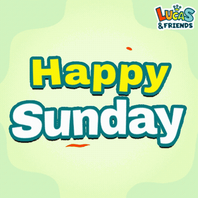 Lucas And Friends Sunday Greeting With Coffee GIF
