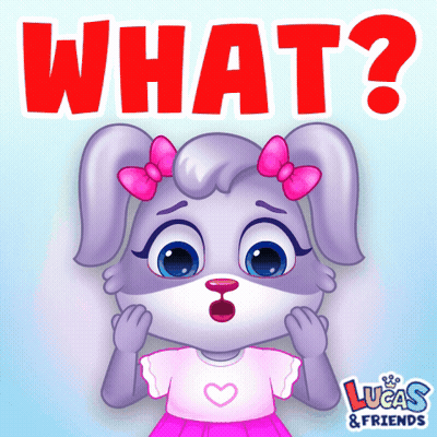 Lucas And Friends Surprised Bunny Girl GIF