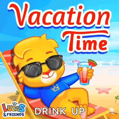 Lucas And Friends Vacation Time GIF