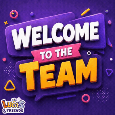 Lucas And Friends Welcome To The Team GIF