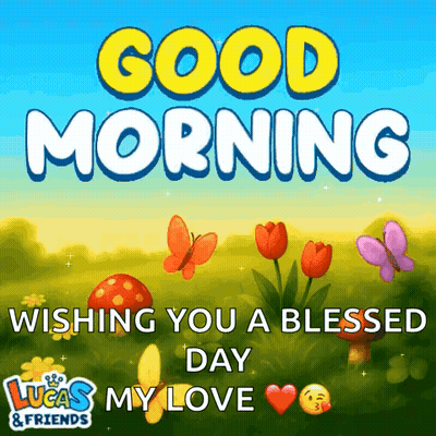 Lucas And Friends Wishing Blessings GIF