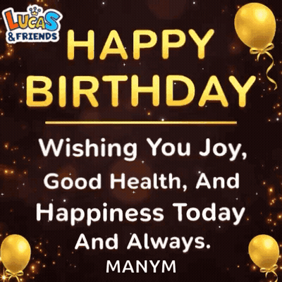 Lucas And Friends Wishing You Joy Good Health Happiness Today And Always Manym GIF