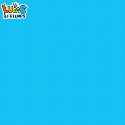 Lucas & Friends Advertisement Speech Bubble GIF