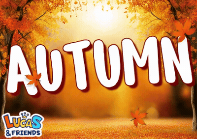 Lucas & Friends Autumn Leaves And Trees Advertisement GIF
