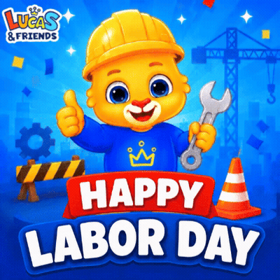 Lucas & Friends Happy Labor Day Ad GIF