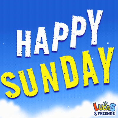 Lucas & Friends Happy Sunday GIF