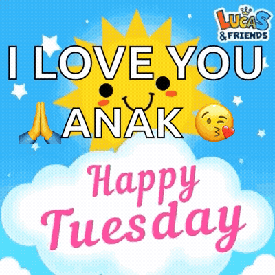 Lucas & Friends Happy Tuesday Greeting GIF