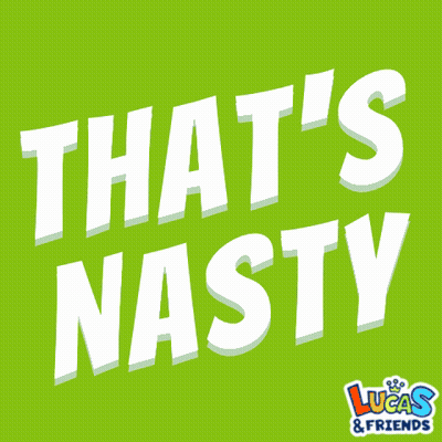 Lucas & Friends Logo Nasty GIF