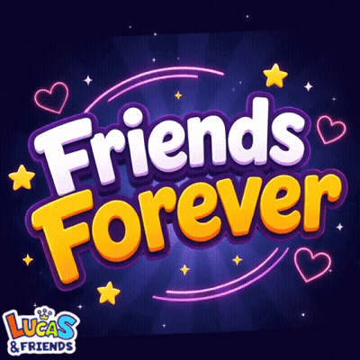 Lucas & Friends Logo Says Friends Forever