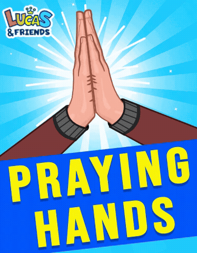 Lucas & Friends Man Praying GIF
