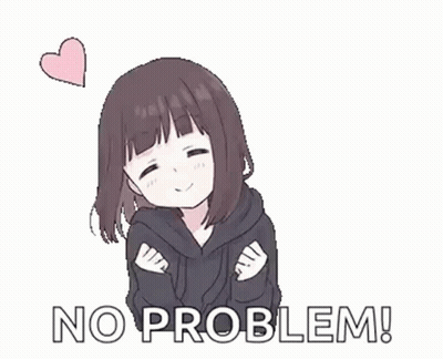 Lucas & Friends No Problem Yellow Letters GIF