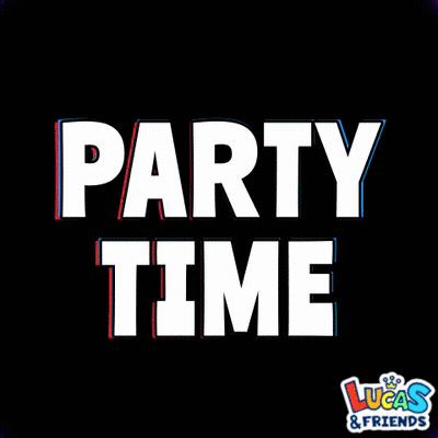 Lucas & Friends Party Time GIF