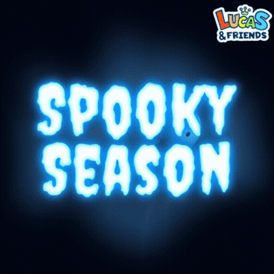 Lucas & Friends Spooky Season Glows In Dark GIF