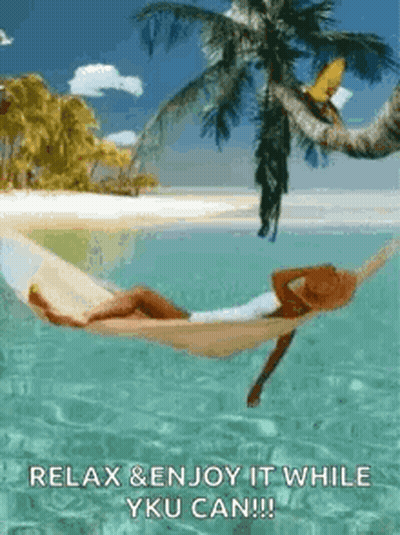 Lucas & Friends Teddy Bear Holding Drink GIF