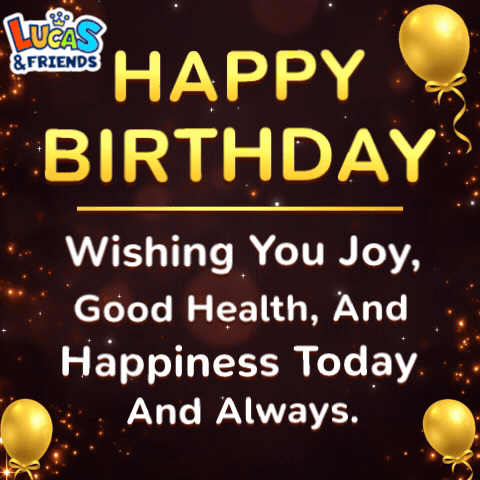 lucas & friends wishing you joy good health happiness today and always