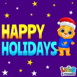 Lucas' Funny Holiday Dance GIF