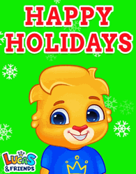 Lucas Is Excited Happy Holiday GIF