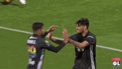 Lucas Paqueta Hugging Teammates GIF