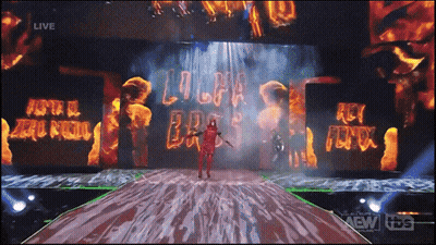 Luchador Walking Down Wrestling Aisle GIF