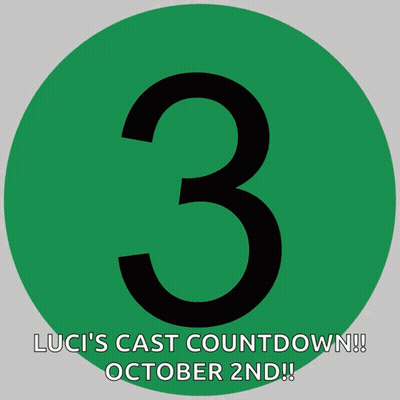 Luci Cast Countdown October 2Nd Green White Circle GIF