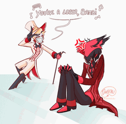 Lucifer Hazbin Hotel Sassy GIF