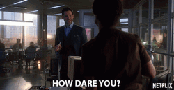 Lucifer Morningstar How Dare You GIF