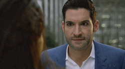 Lucifer Tom Ellis Angry Mad Red Eyes GIF