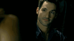 Lucifer Tom Ellis Sassy Eyebrow Raised  GIF