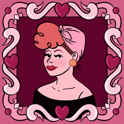 Lucille Ball Animated International Women's Day GIF