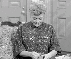 Lucille Ball Birthday Gift Prank  GIF