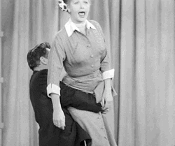 Lucille Ball Drunk Goodbye GIF
