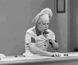 Lucille Ball Eating Chocolate GIF