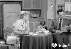 Lucille Ball Family Toast Breakfast GIF
