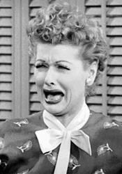 Lucille Ball Funny Sobbing  GIF