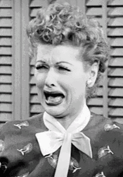 Lucille Ball Weird Cry GIF