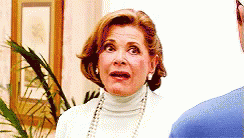 Lucille Bluth Insincere Reaction Agreeing GIF